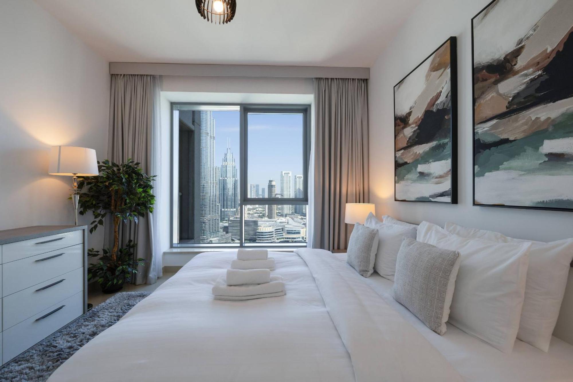 Signature Burj Khalifa View Residence Dubai Exterior foto