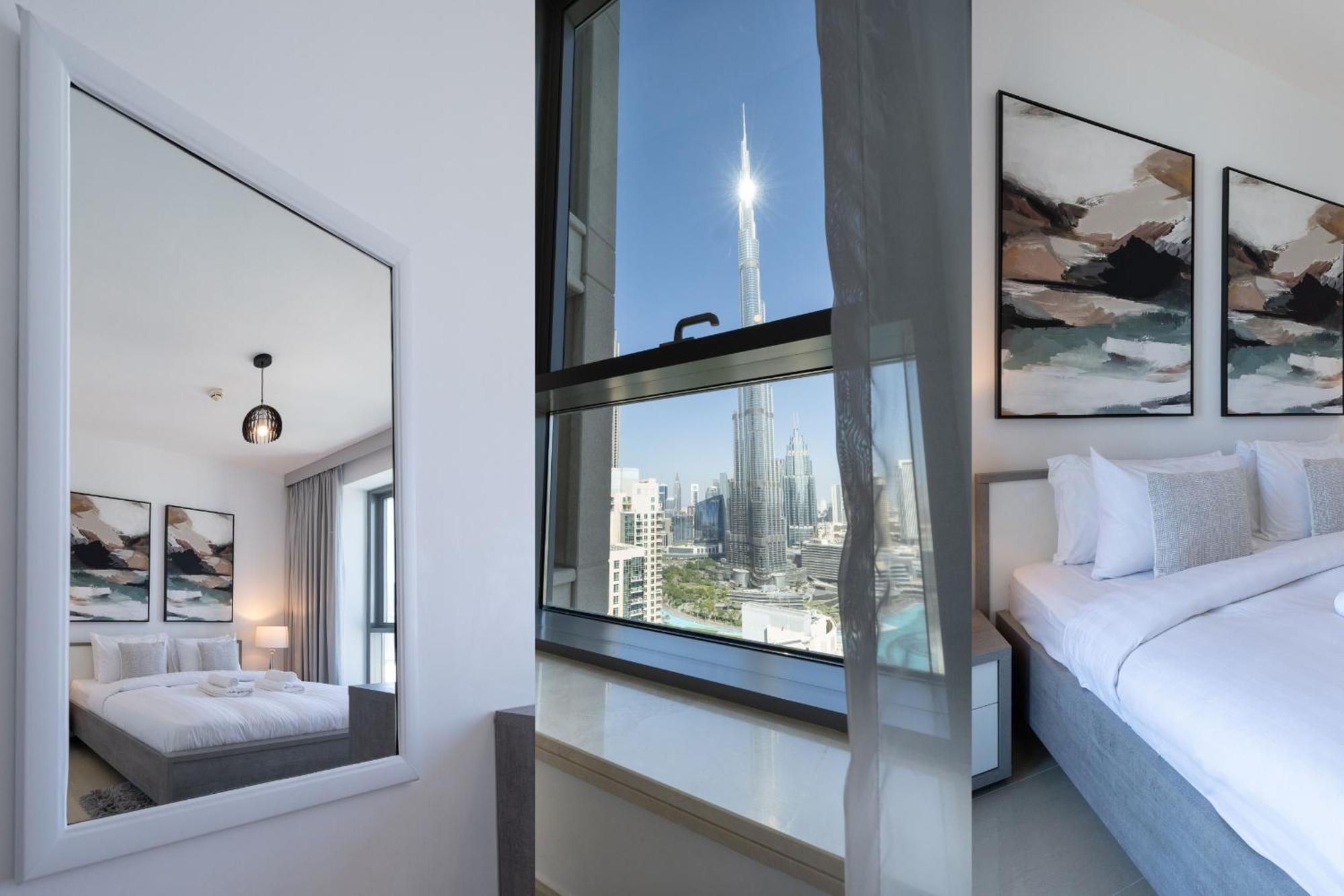 Signature Burj Khalifa View Residence Dubai Exterior foto